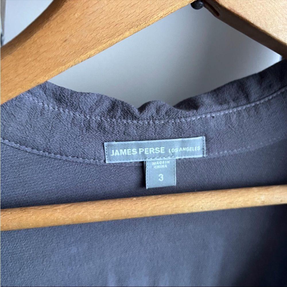 James Perse Gray Button Top - Picture 5 of 6